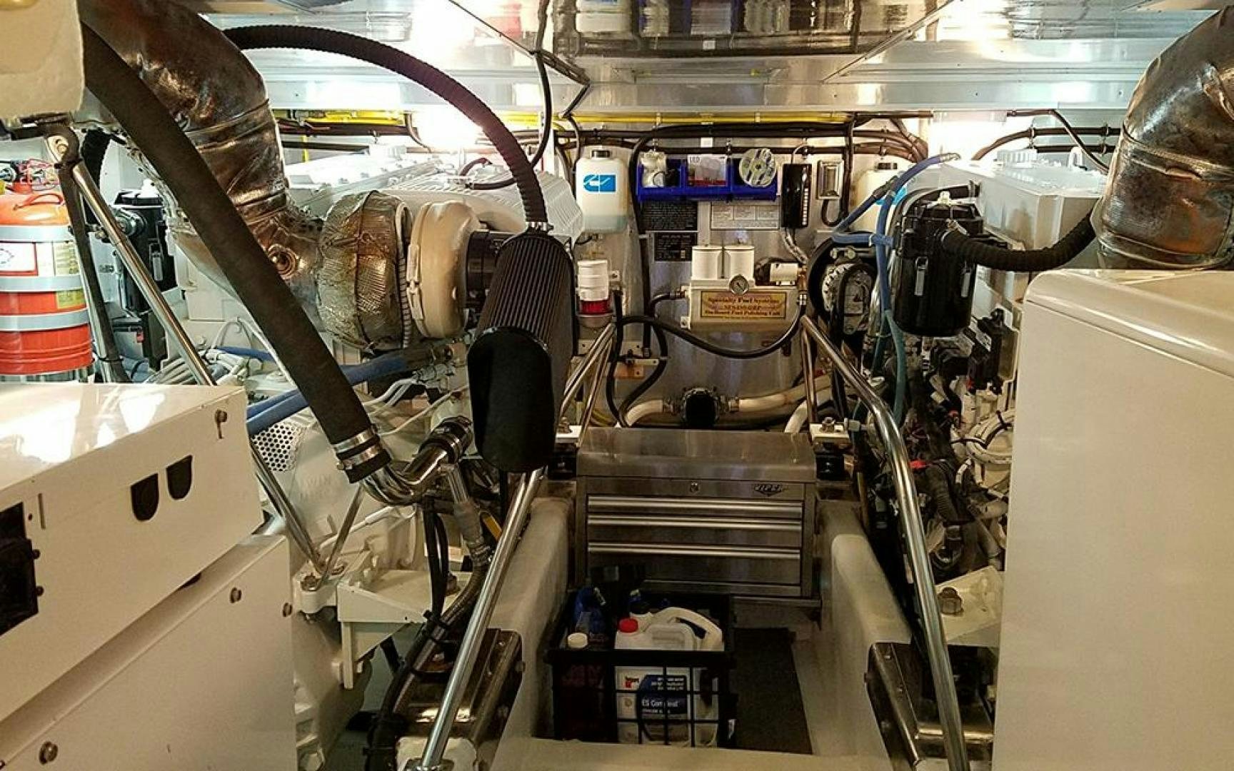 a close-up of a machine aboard GOWIN PLACES IV Yacht for Sale