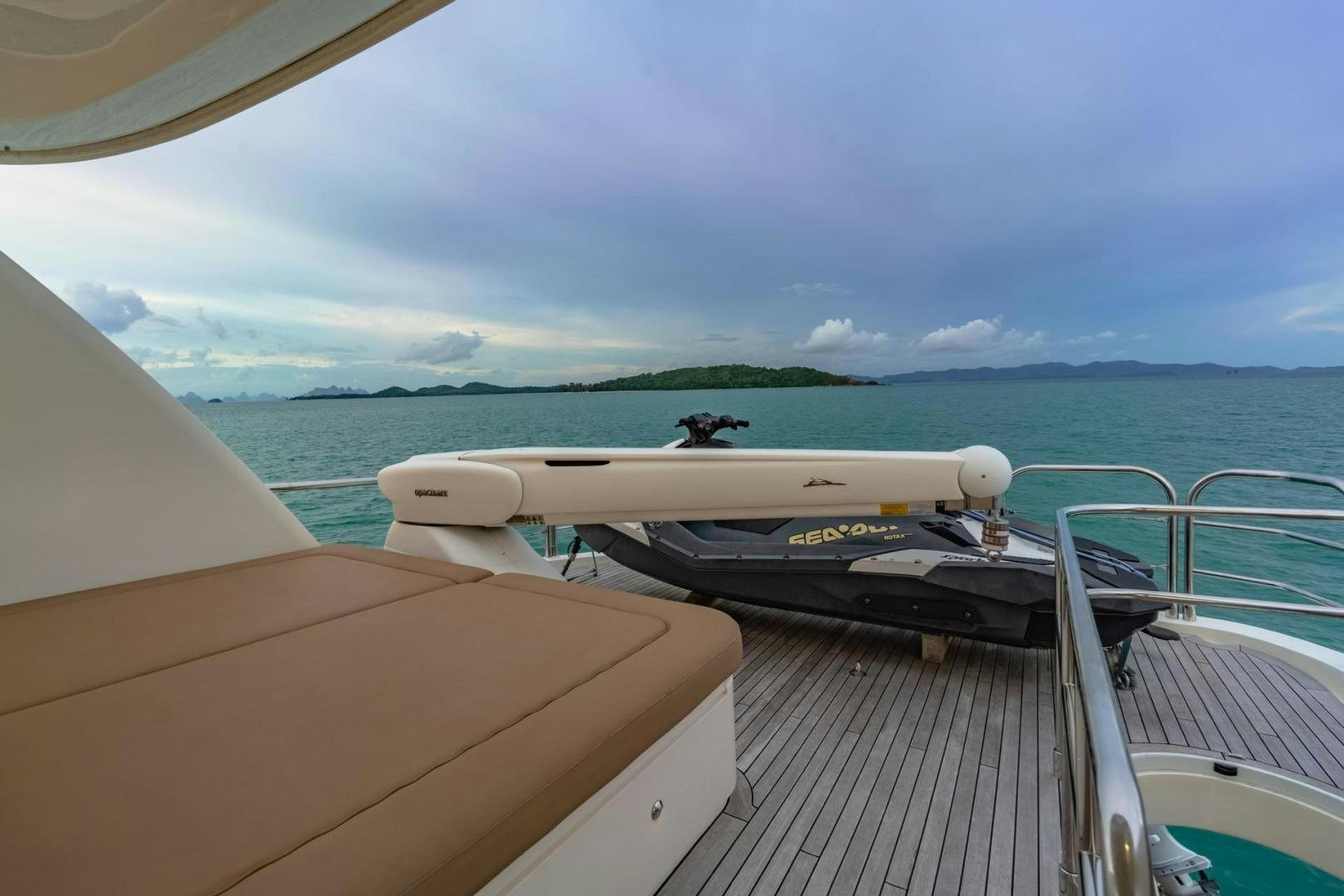 a boat on the water aboard GIFZY Yacht for Sale