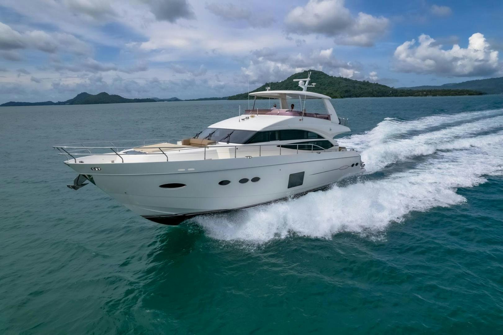 a boat on the water aboard GIFZY Yacht for Sale