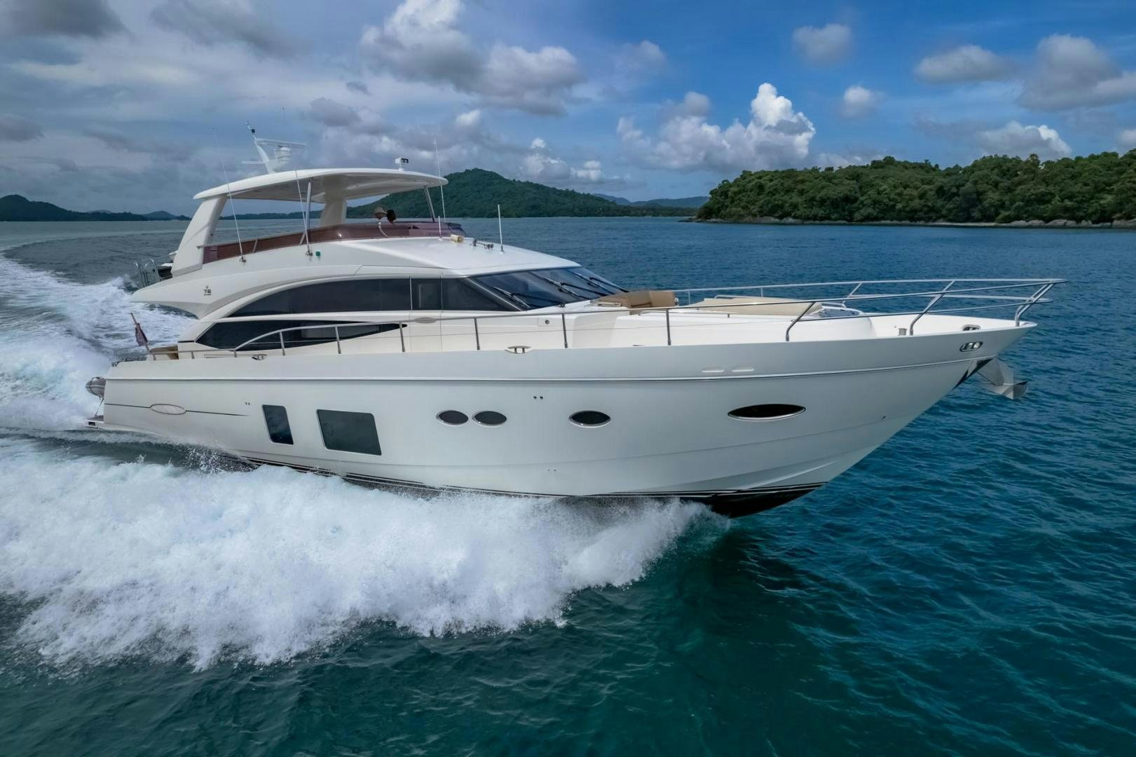 a boat on the water aboard GIFZY Yacht for Sale