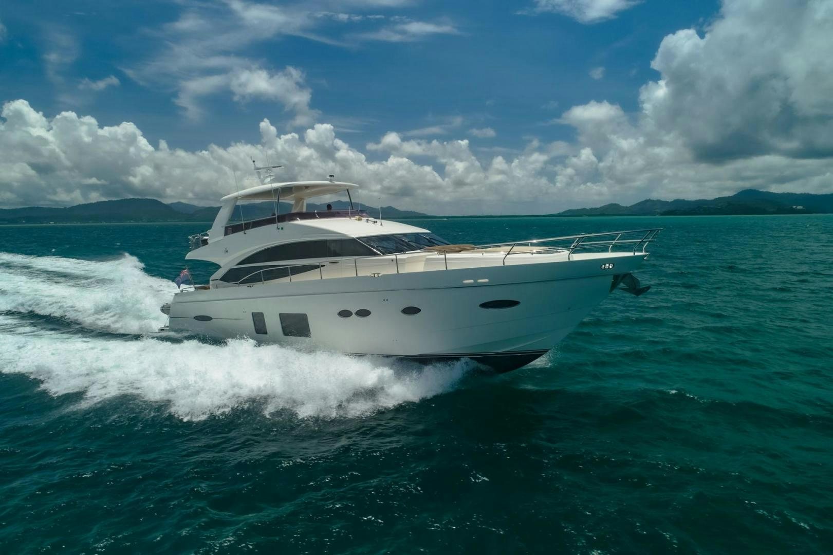 a boat on the water aboard GIFZY Yacht for Sale