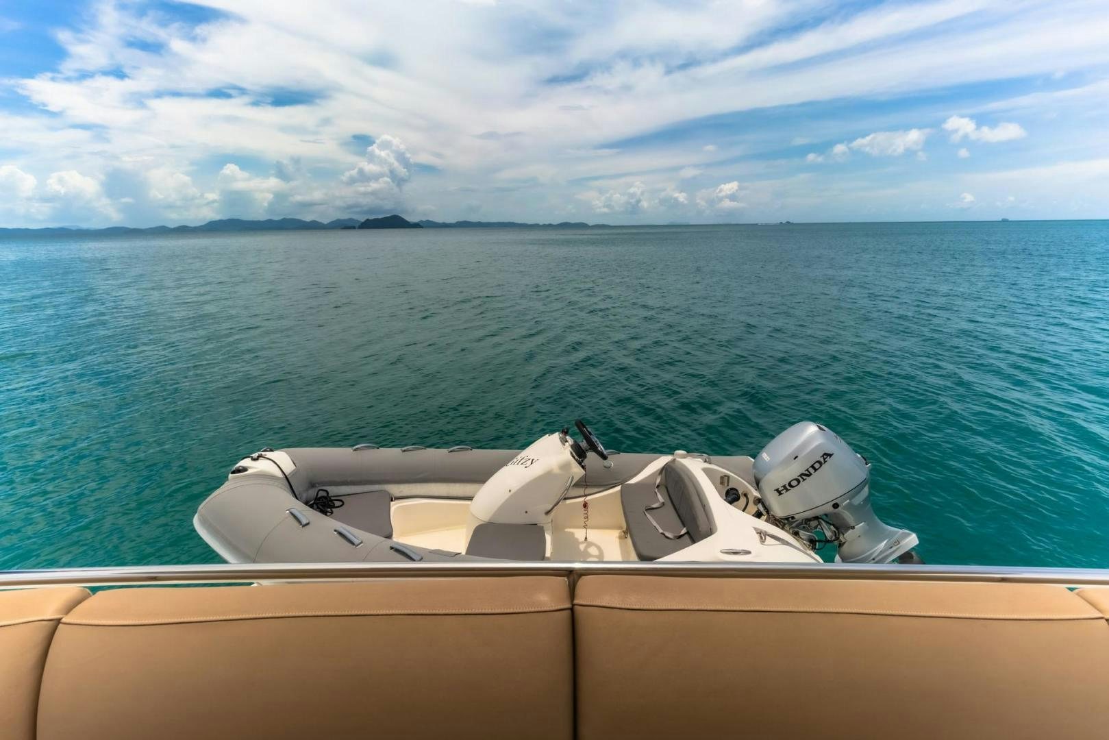 a boat on the water aboard GIFZY Yacht for Sale