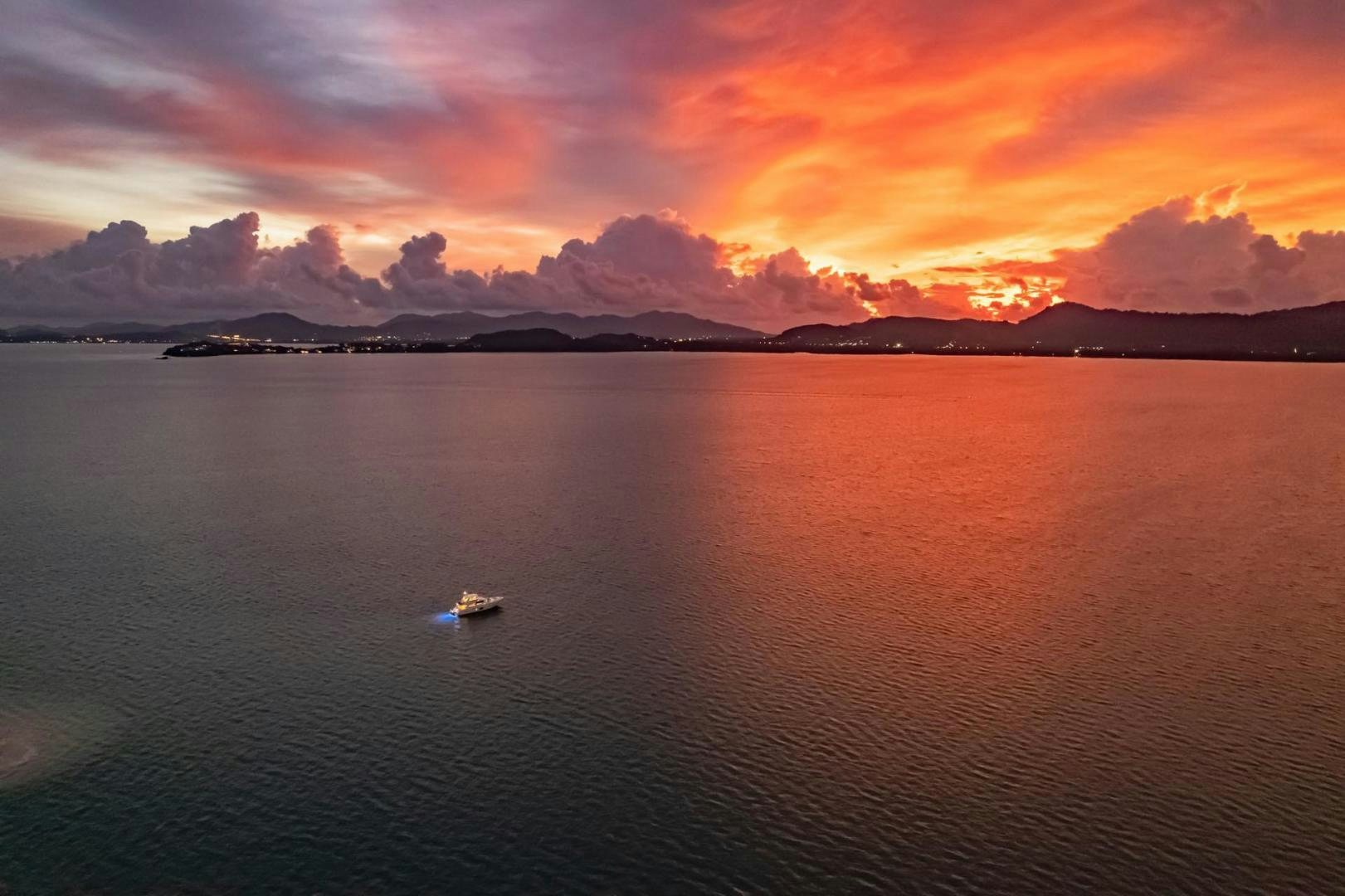 a boat in the water aboard GIFZY Yacht for Sale