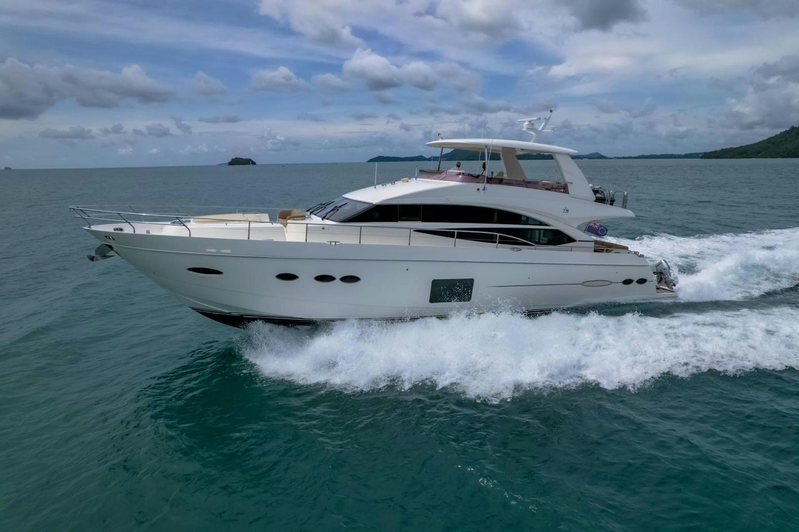 a boat on the water aboard GIFZY Yacht for Sale