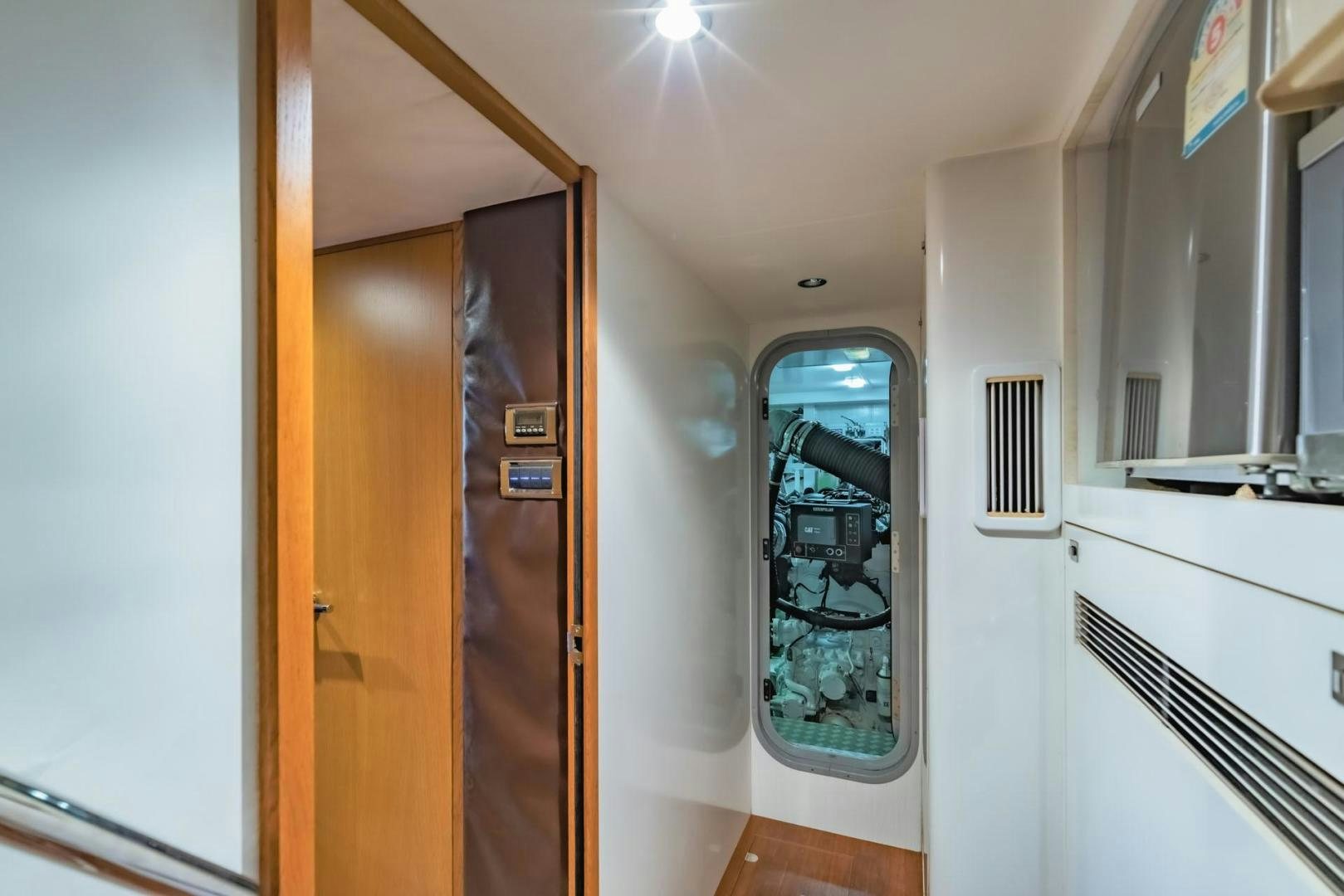 a door leading to a room aboard GIFZY Yacht for Sale