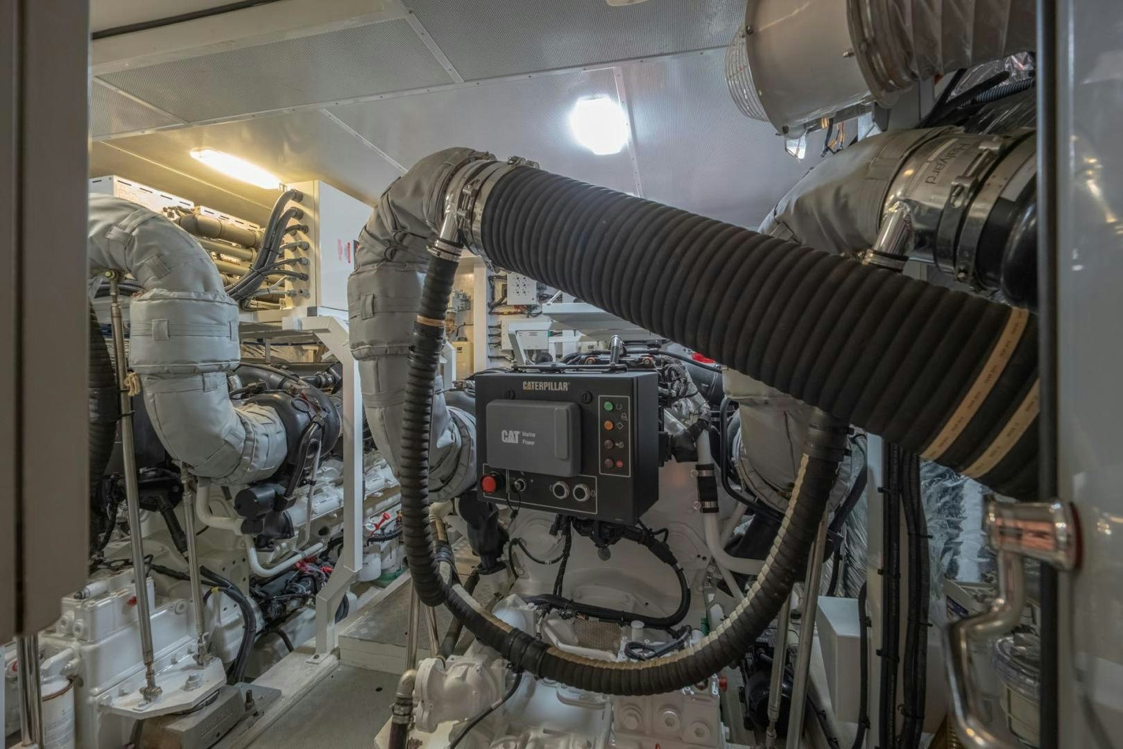 a machine with a large metal cylinder aboard GIFZY Yacht for Sale