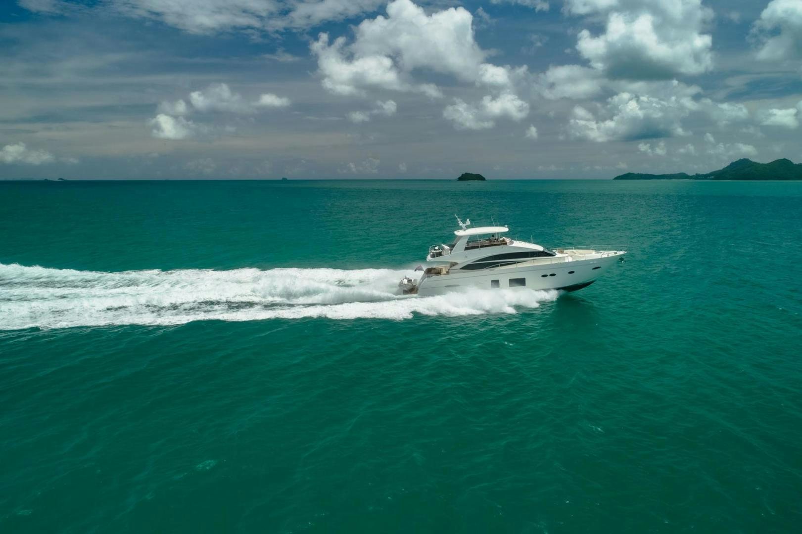 a boat in the water aboard GIFZY Yacht for Sale