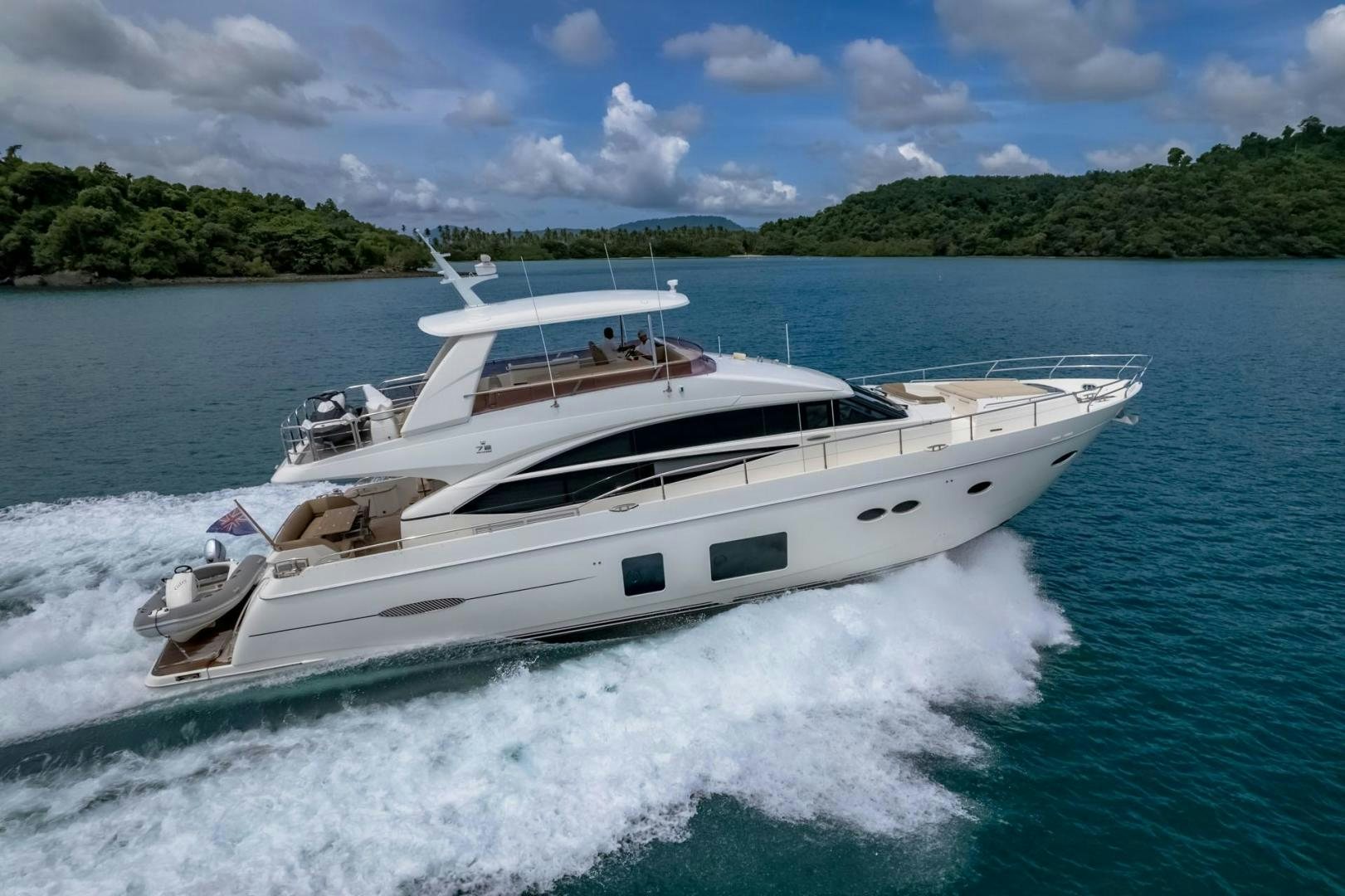 a boat on the water aboard GIFZY Yacht for Sale