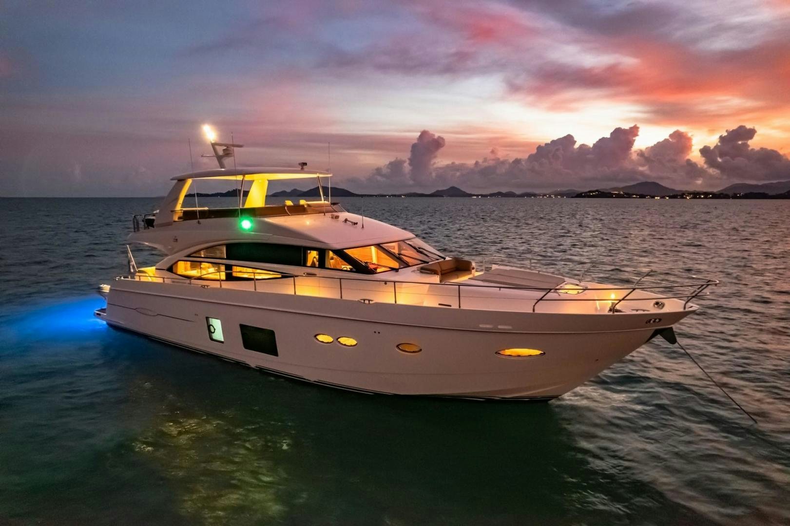 a boat in the water aboard GIFZY Yacht for Sale