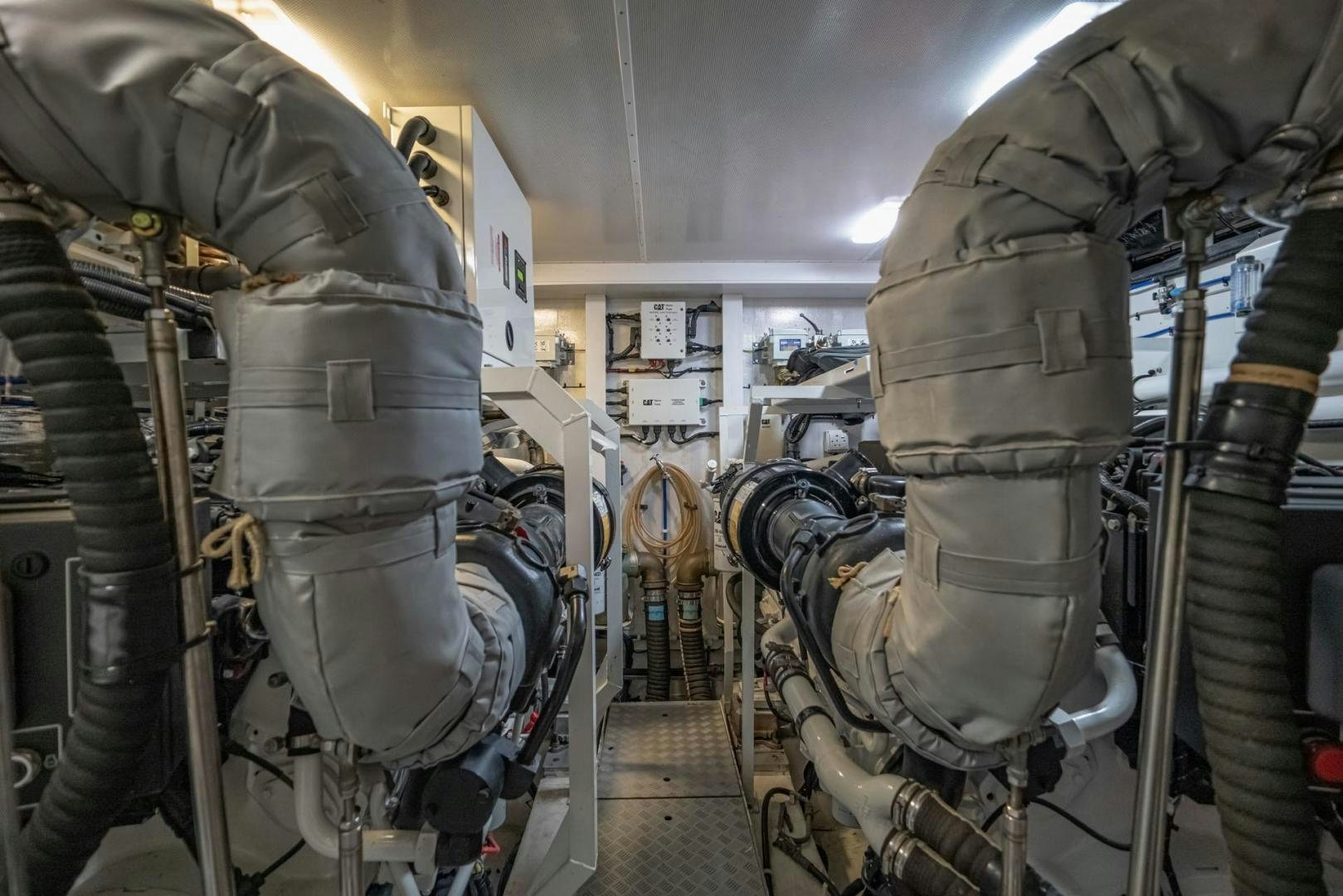 a machine with a large metal cylinder aboard GIFZY Yacht for Sale