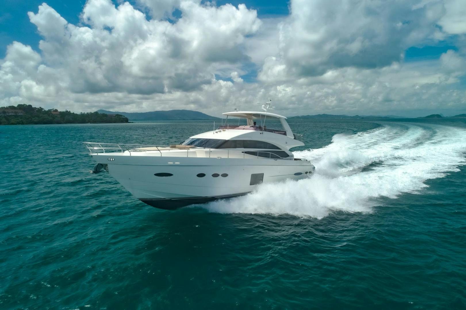 a boat on the water aboard GIFZY Yacht for Sale