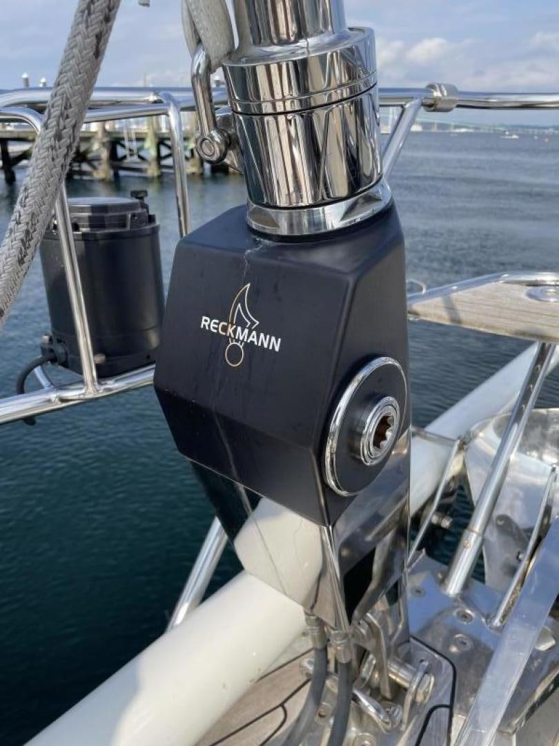 a metal object on a boat aboard DISCO LEMONADE Yacht for Sale