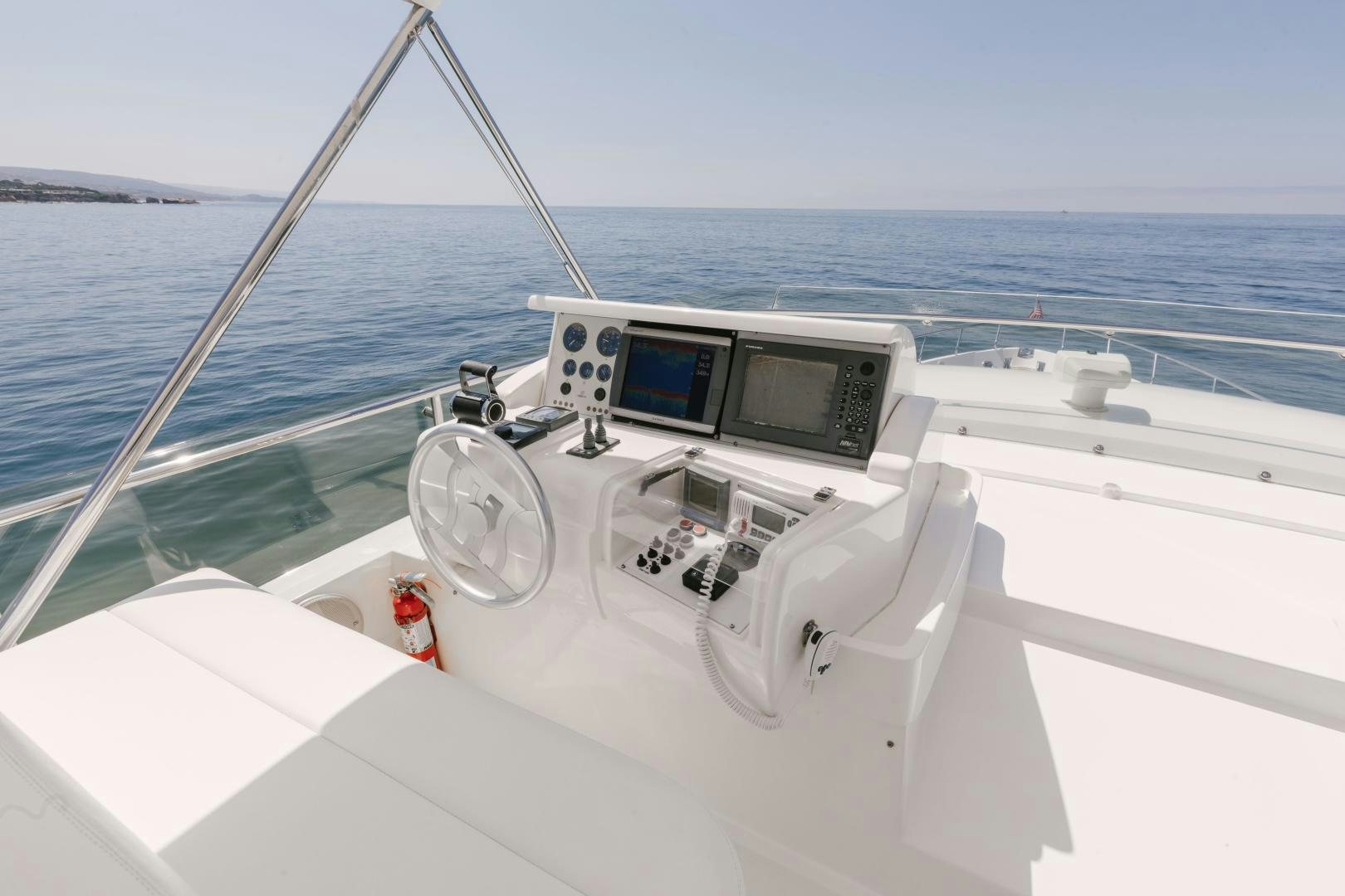 a boat on the water aboard LIVING LIFE Yacht for Sale