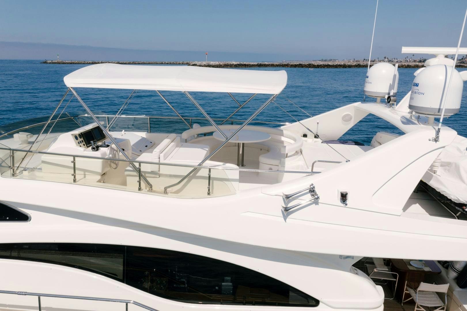 a boat on the water aboard LIVING LIFE Yacht for Sale