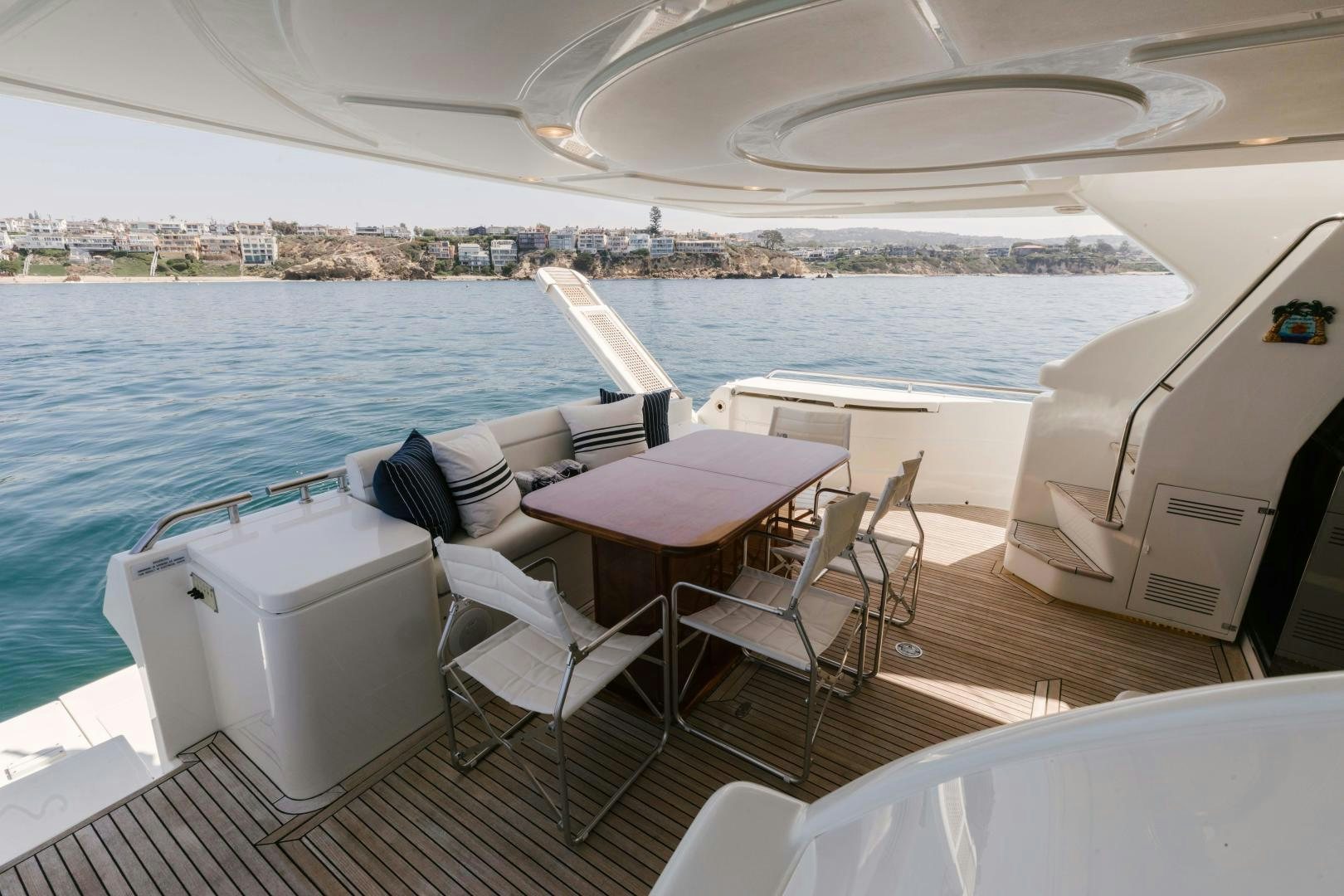 a boat on the water aboard LIVING LIFE Yacht for Sale