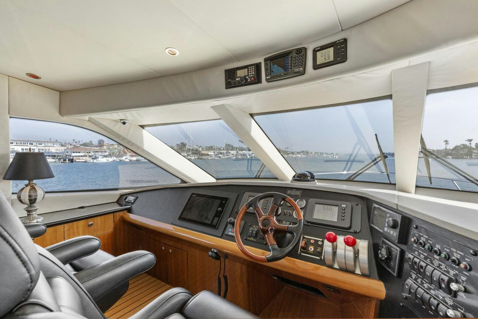 inside of a plane aboard RILASSARI Yacht for Sale