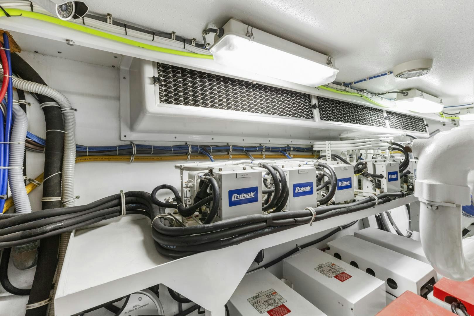 a close-up of a machine aboard RILASSARI Yacht for Sale