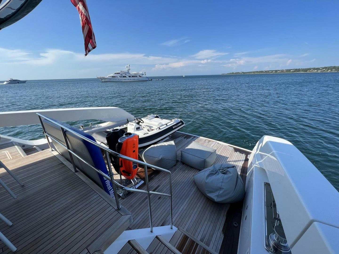 a boat on the water aboard Twenty One Yacht for Sale