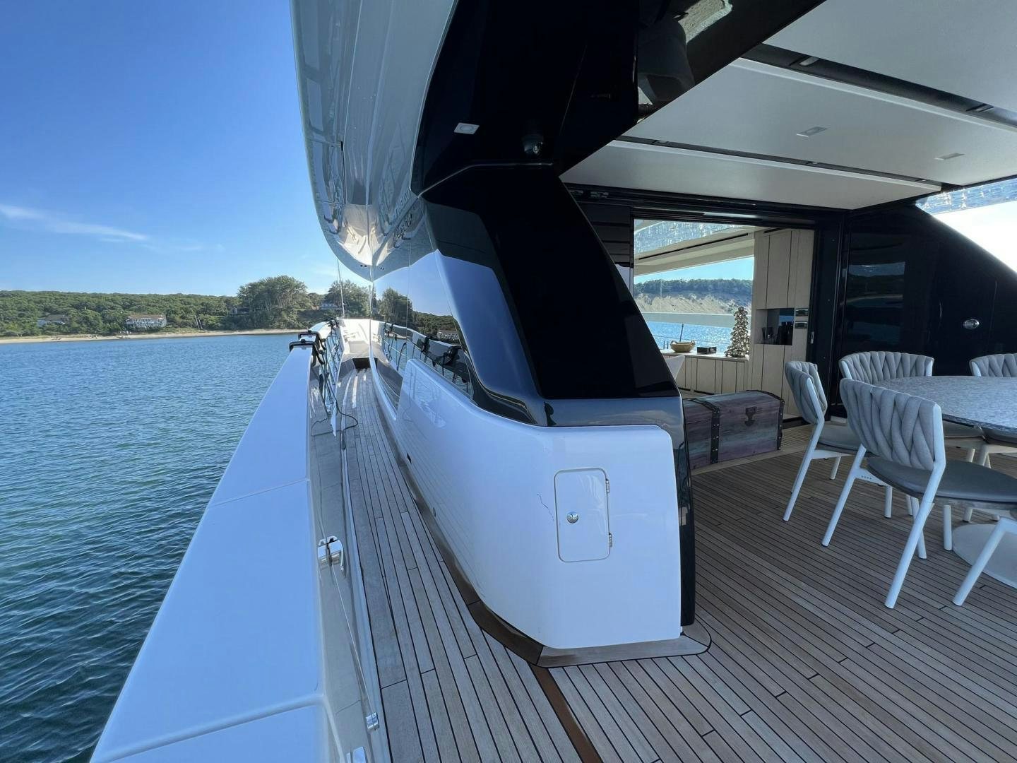 a boat on a body of water aboard Twenty One Yacht for Sale