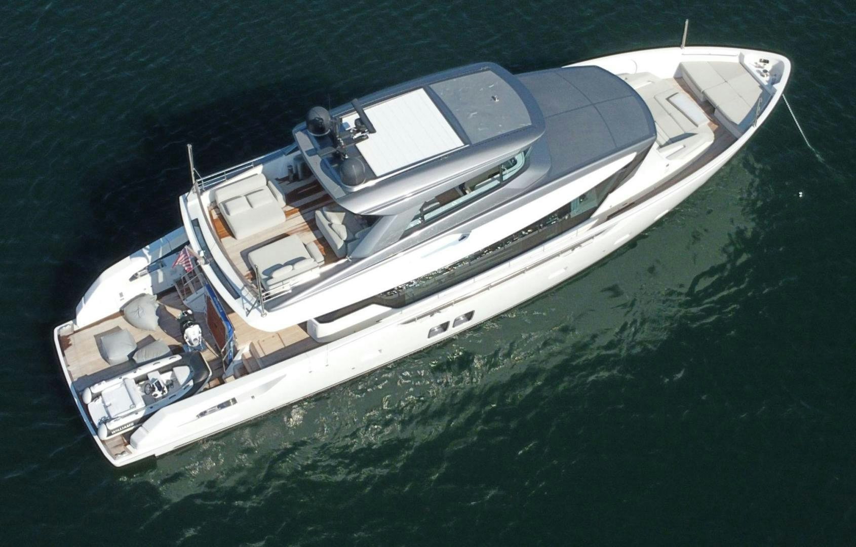a boat on the water aboard Twenty One Yacht for Sale