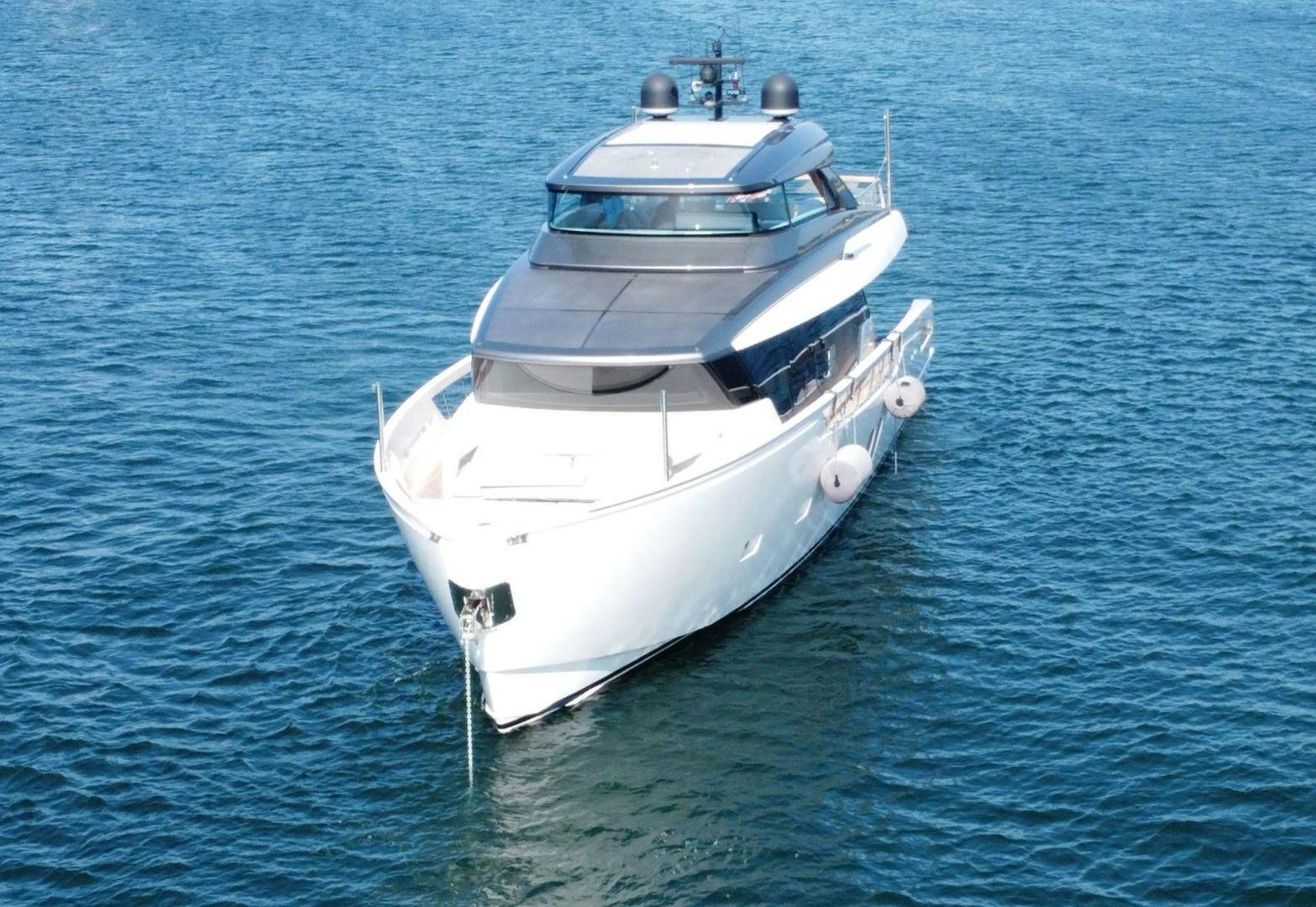 a boat in the water aboard Twenty One Yacht for Sale