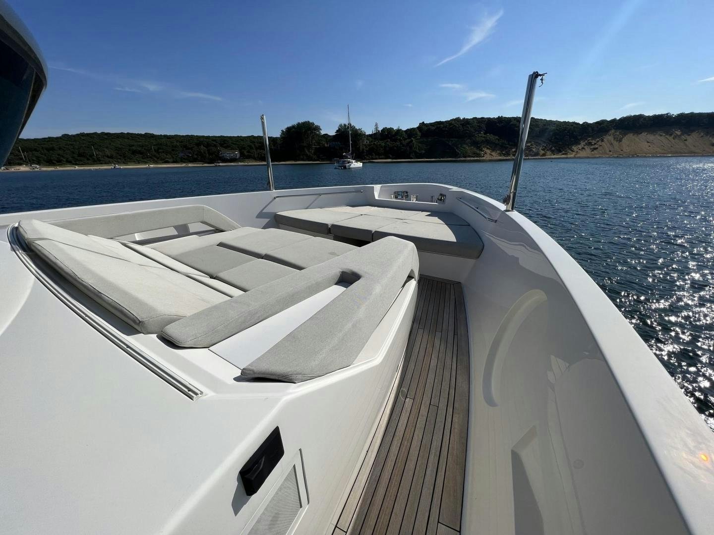 a boat on the water aboard Twenty One Yacht for Sale