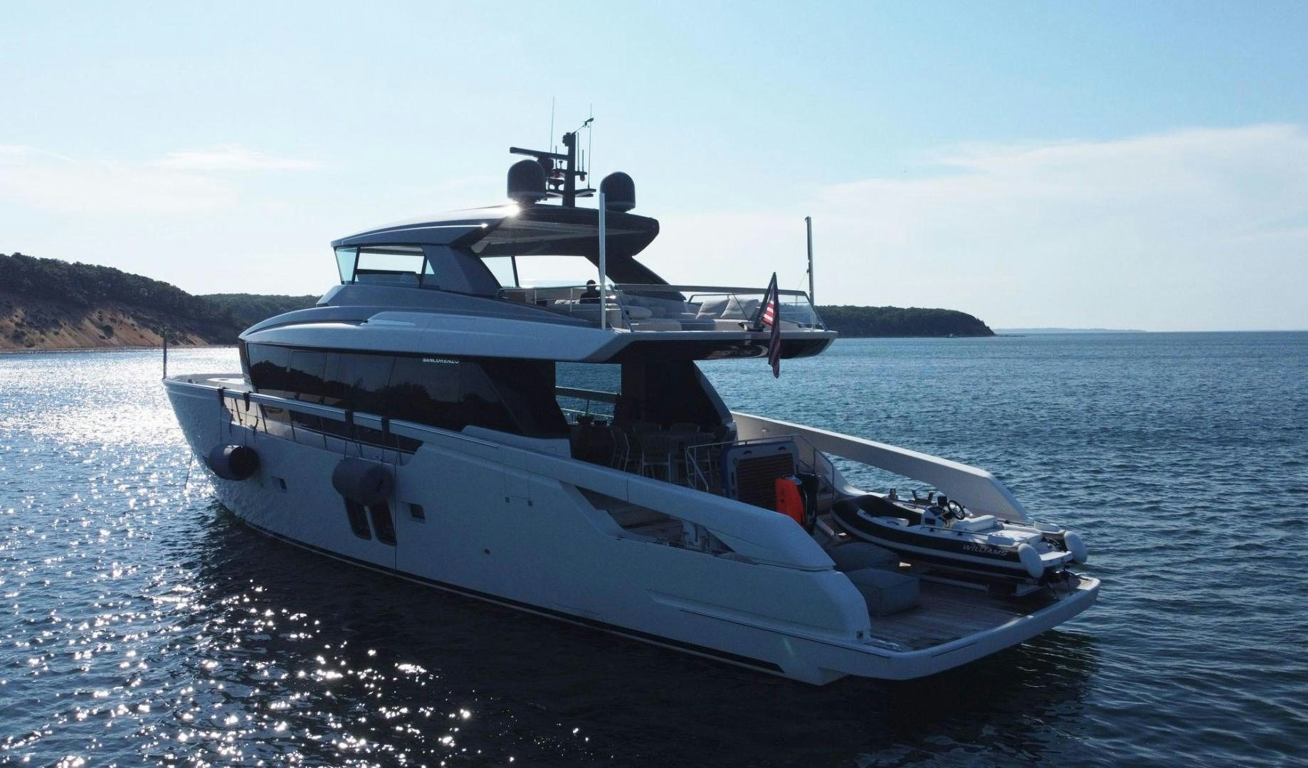 a boat on the water aboard Twenty One Yacht for Sale