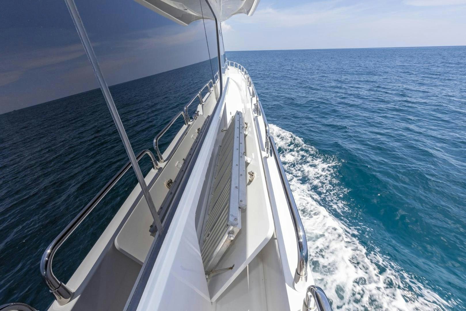 a boat on the water aboard SEMPER FI Yacht for Sale