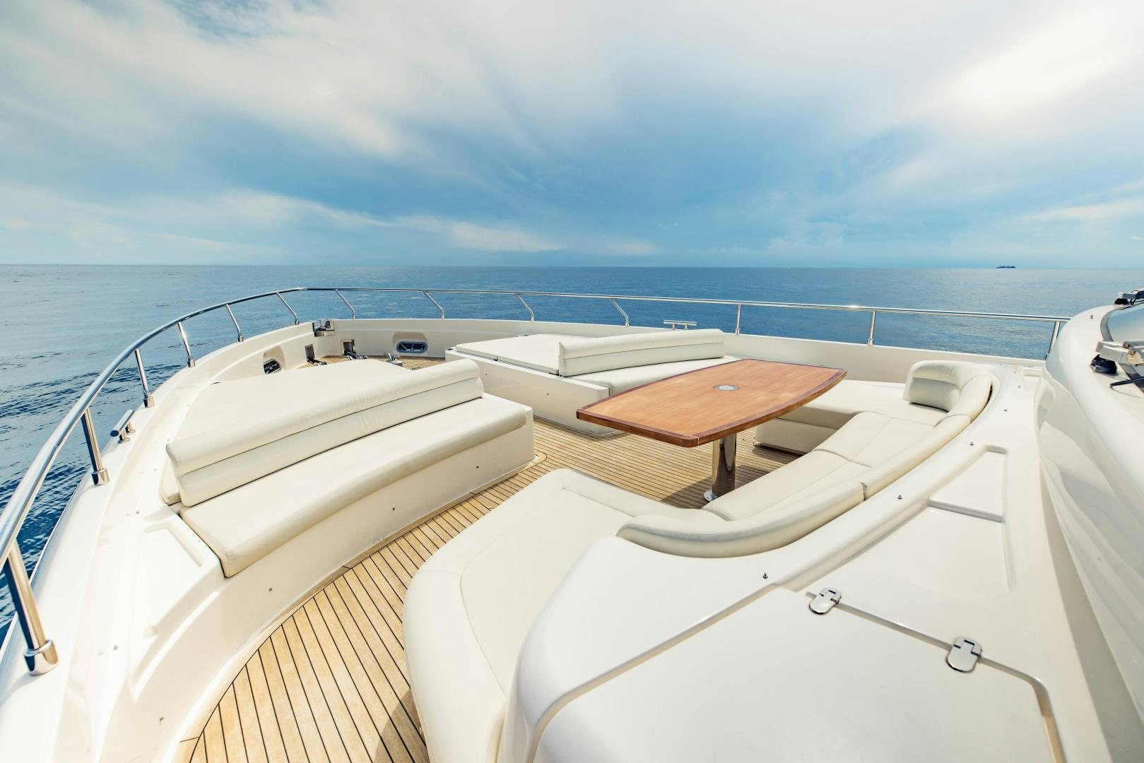 a boat on the water aboard SHE RUNS WET Yacht for Sale