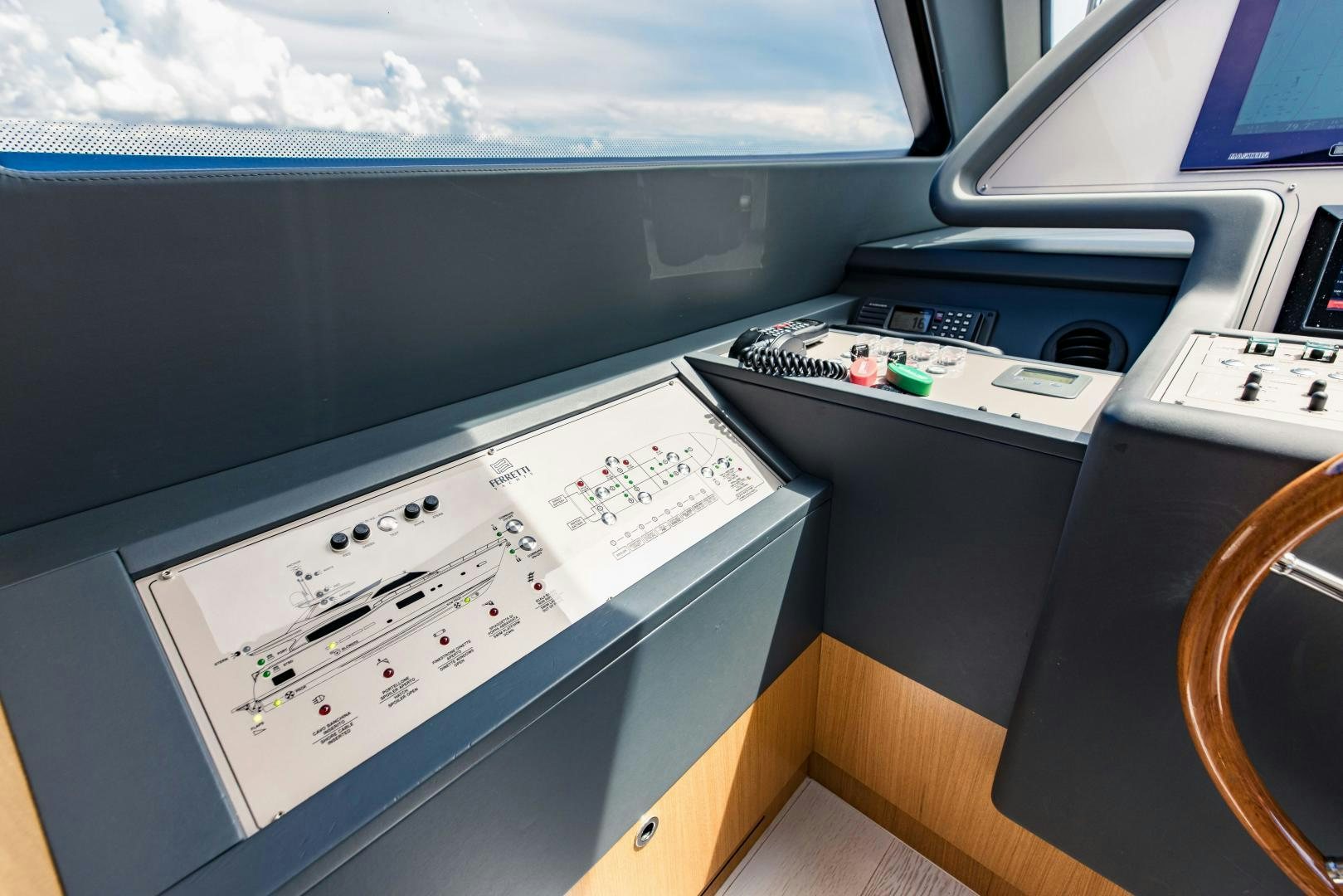 a machine on the counter aboard SHE RUNS WET Yacht for Sale