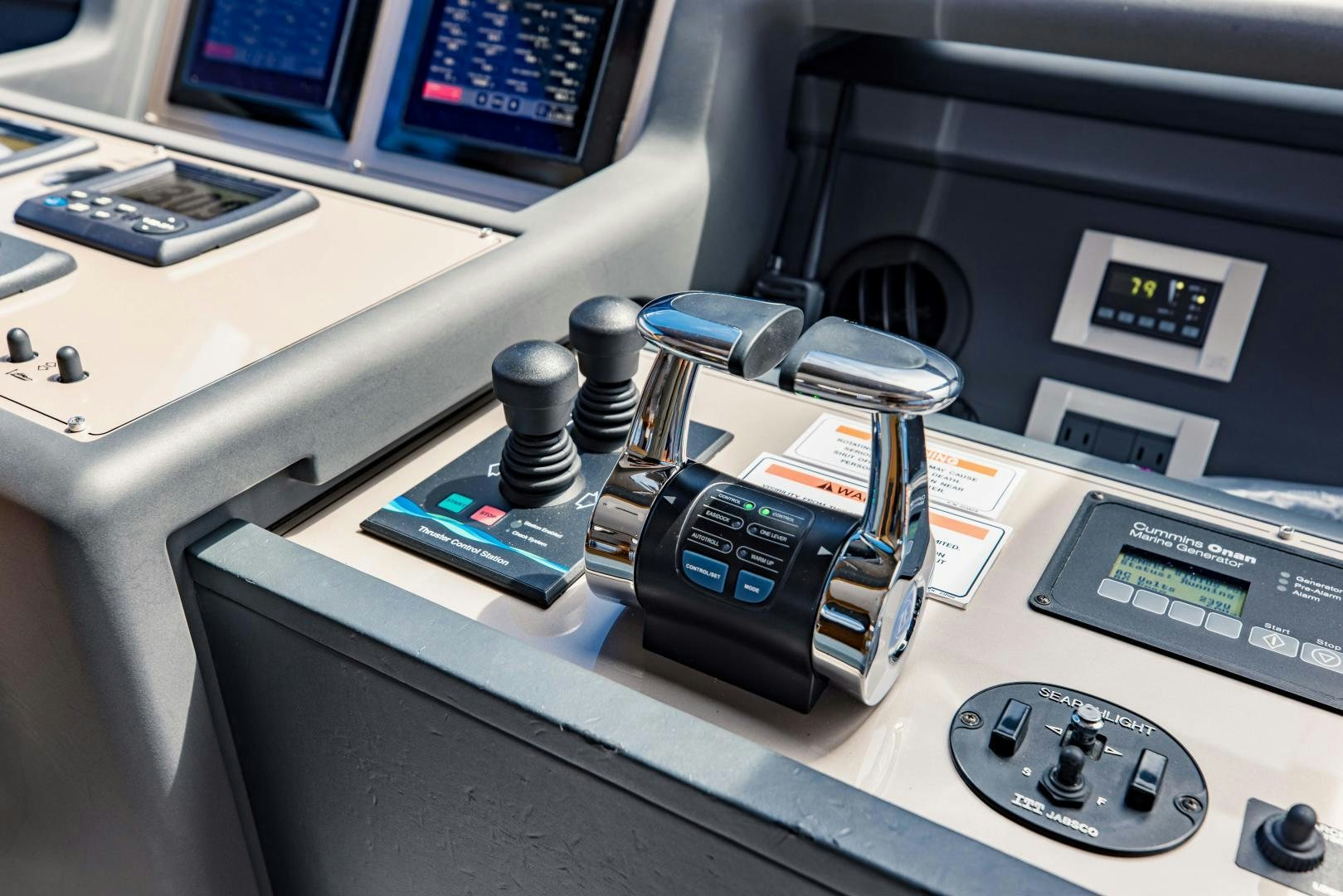 a machine on the counter aboard SHE RUNS WET Yacht for Sale