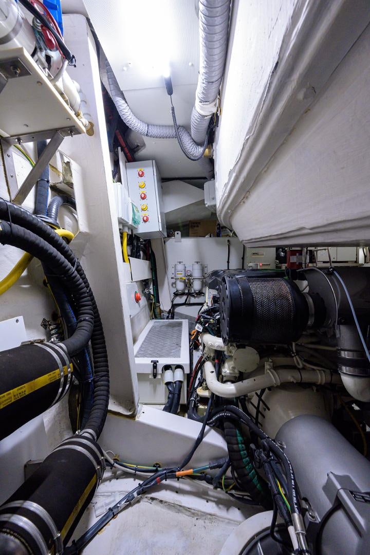 a vehicle with a bicycle seat aboard CRIMSON Yacht for Sale