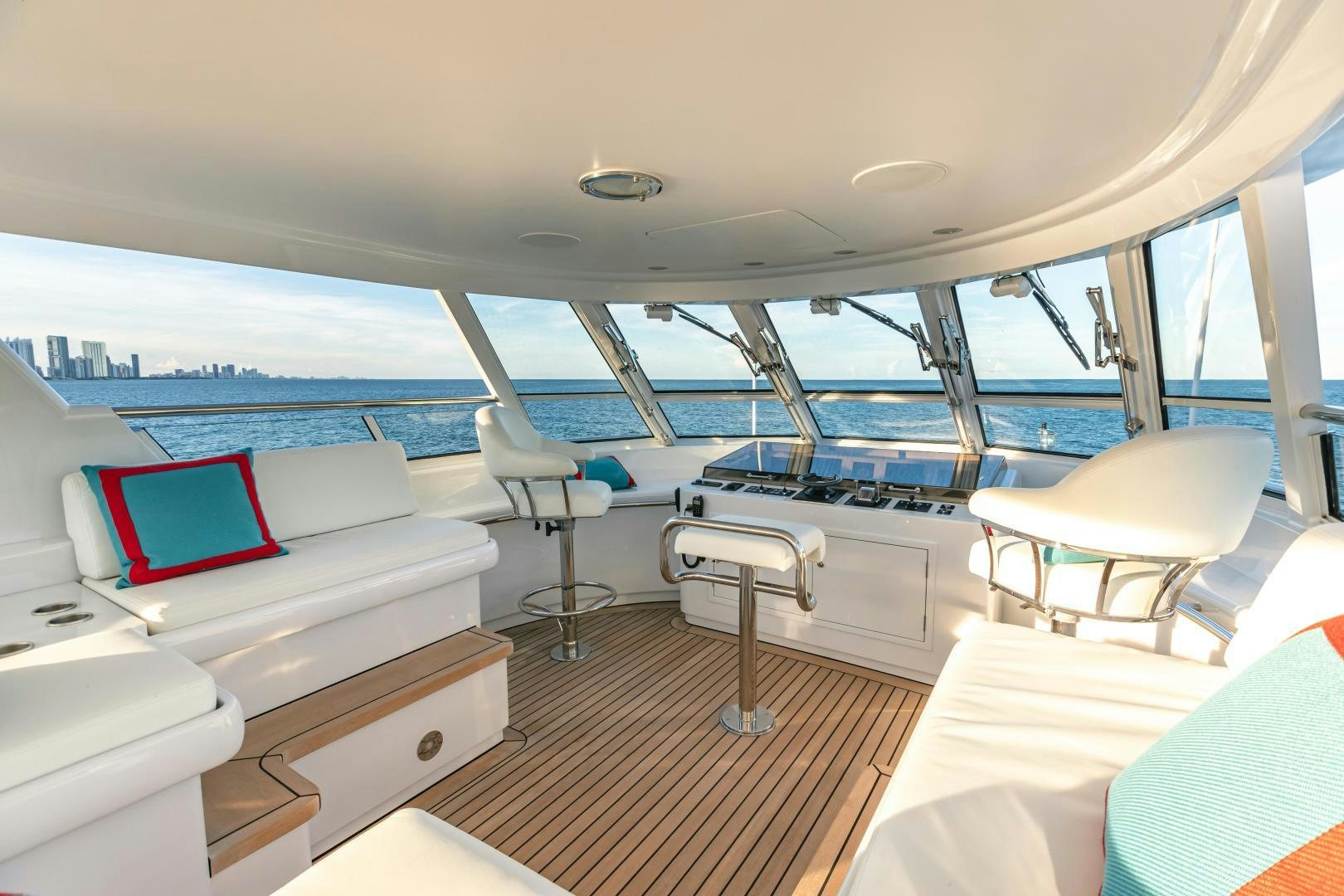 inside of a boat aboard GALLANT LADY Yacht for Sale