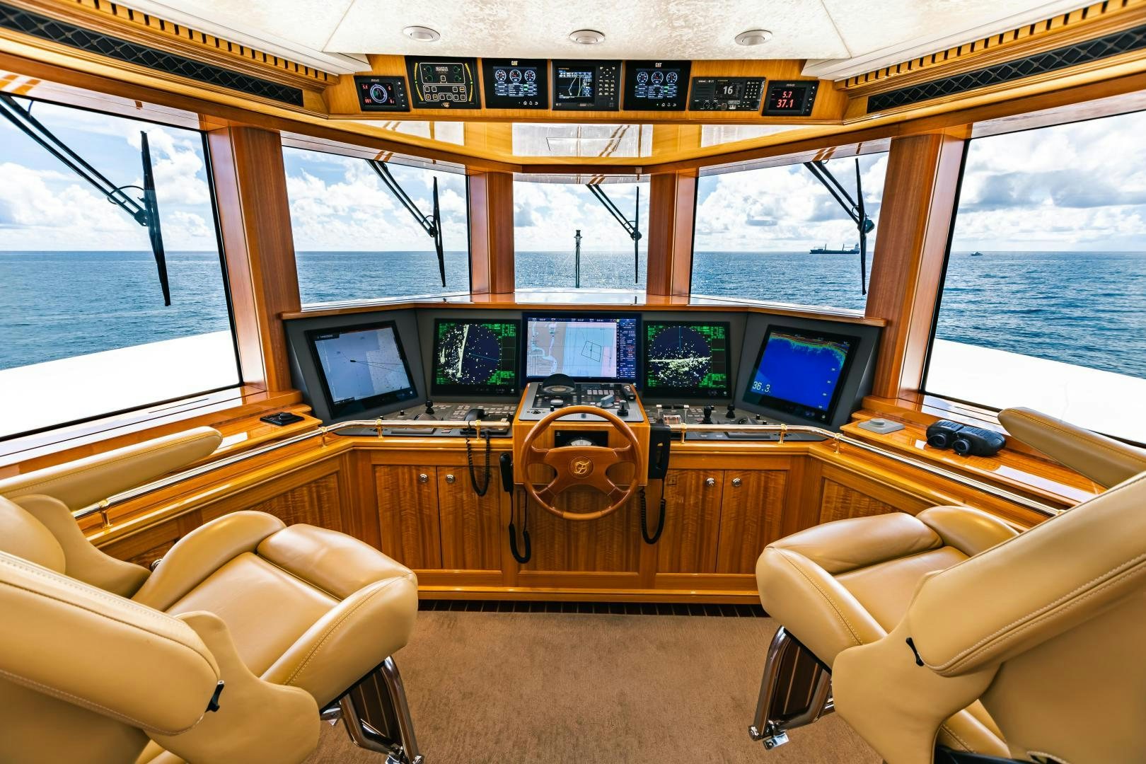 inside of a boat aboard GALLANT LADY Yacht for Sale