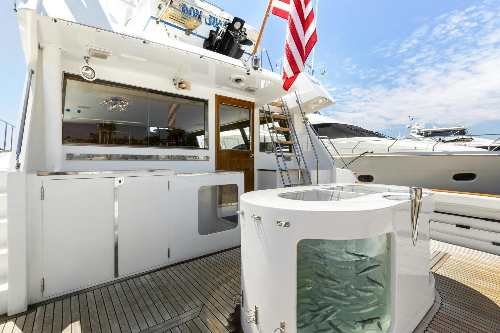 a boat on the water aboard DON JUAN Yacht for Sale