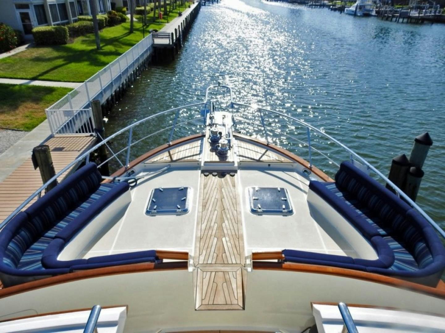a boat on the water aboard AGAVE Yacht for Sale