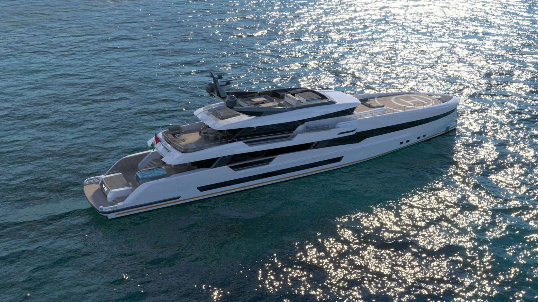 a boat in the water aboard WIDER 170 Yacht for Sale