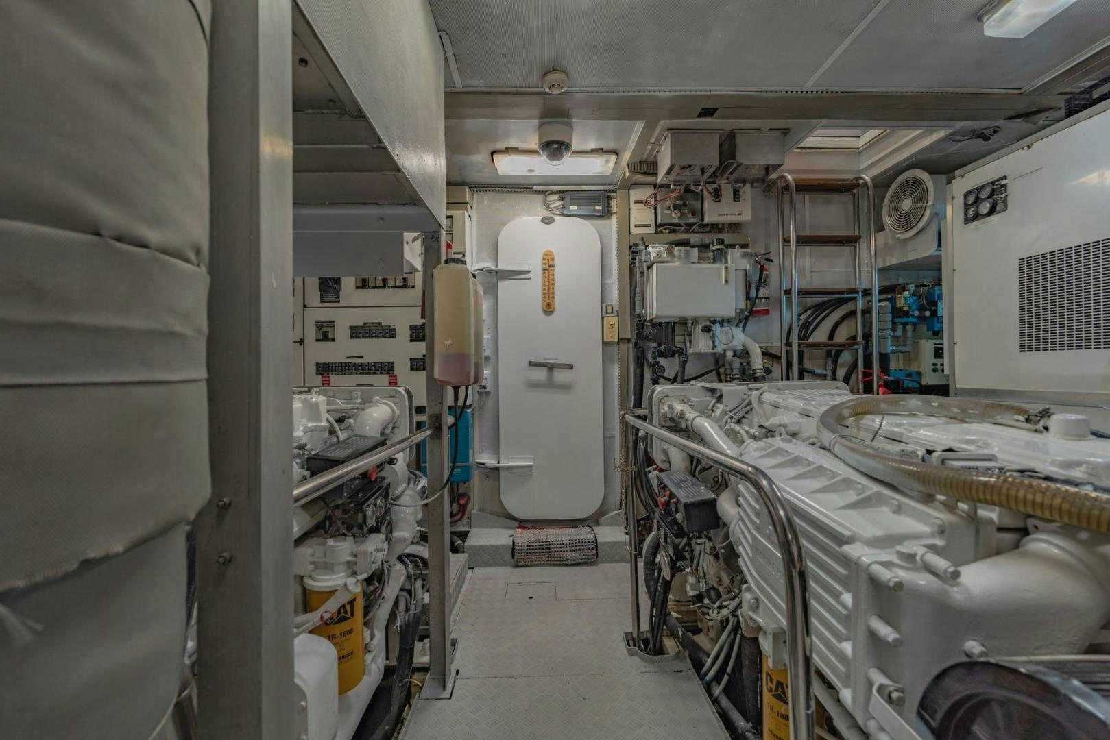 a room with machinery aboard DOUBLEYOU Yacht for Sale