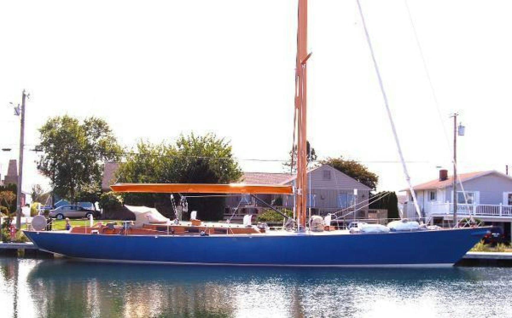 a boat on the water aboard VOLTERRA Yacht for Sale