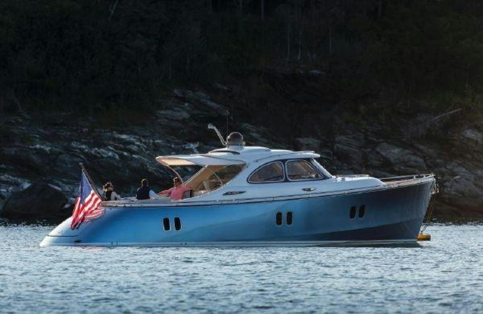 a boat with people on it aboard BEYOND INFINITY Yacht for Sale