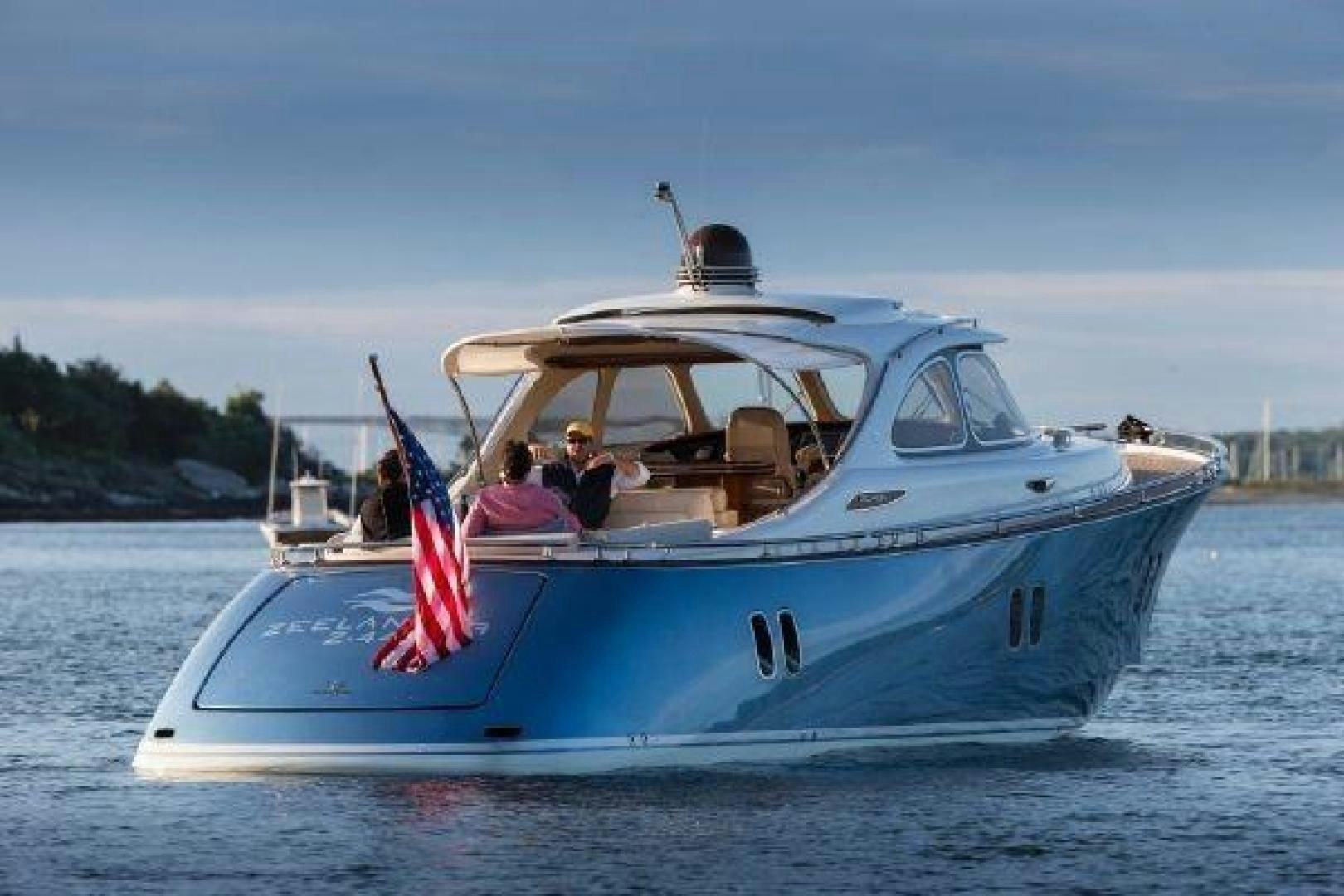 a boat with people on it aboard BEYOND INFINITY Yacht for Sale
