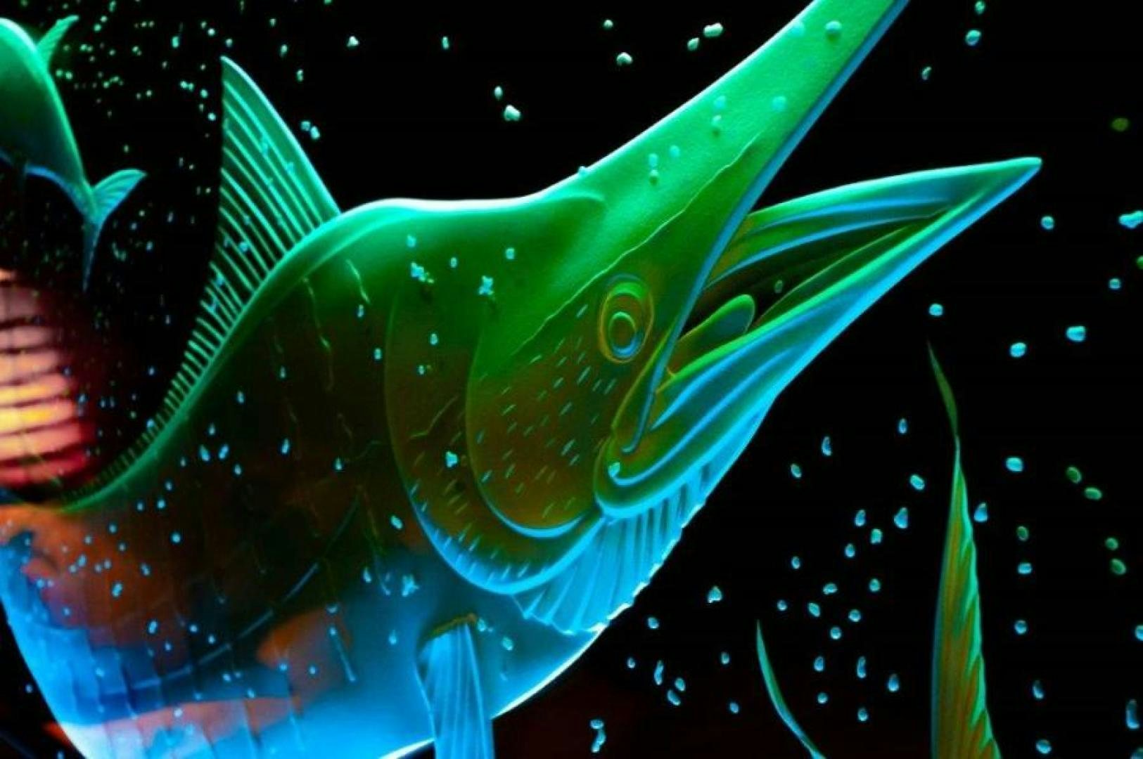 background pattern aboard MISS PAULA V Yacht for Sale