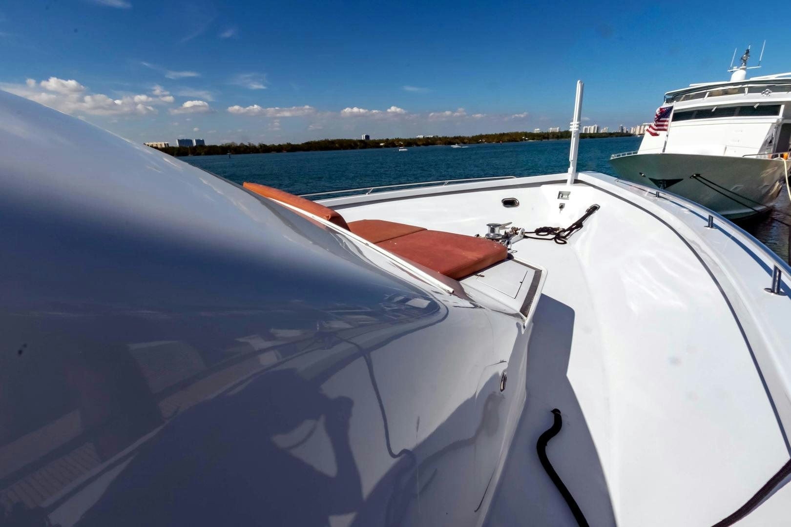 a boat on the water aboard AUDACITY Yacht for Sale