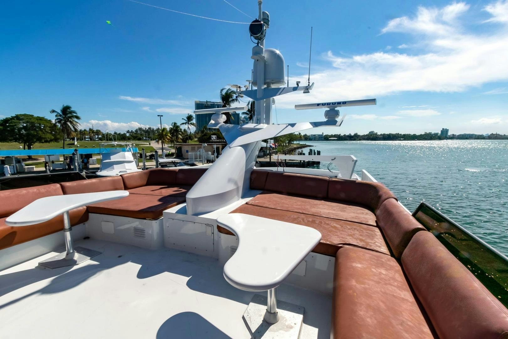 a boat on the water aboard AUDACITY Yacht for Sale