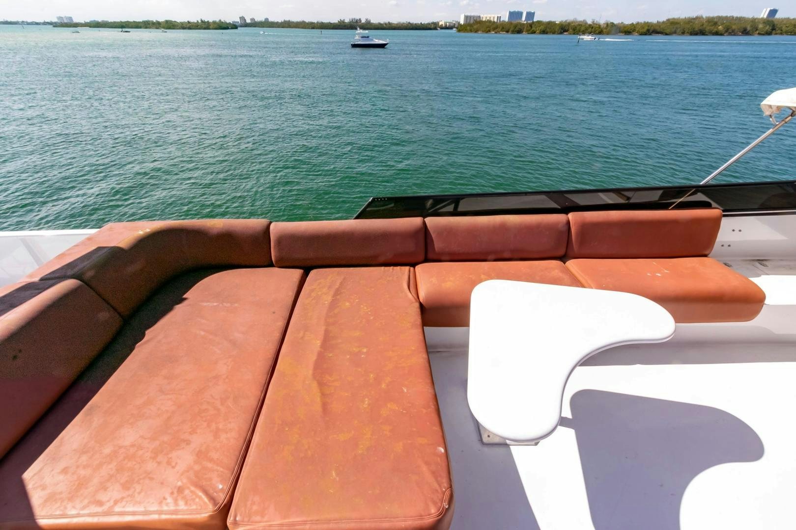 a boat on the water aboard AUDACITY Yacht for Sale