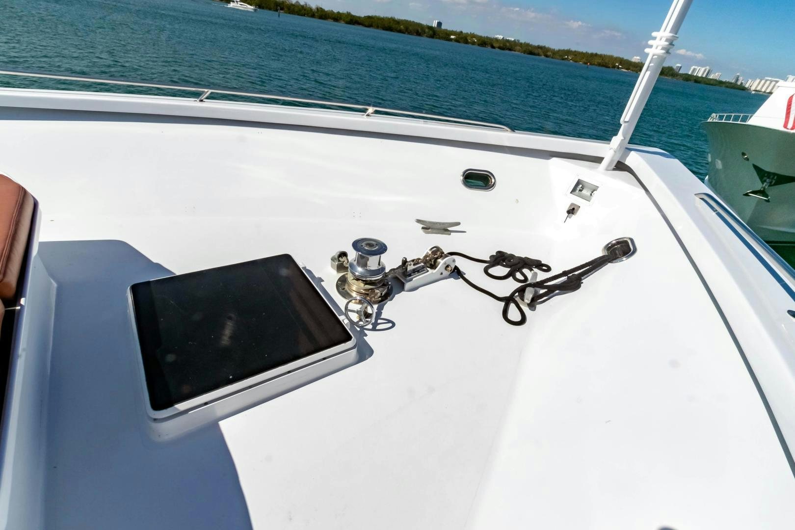 a device on a boat aboard AUDACITY Yacht for Sale