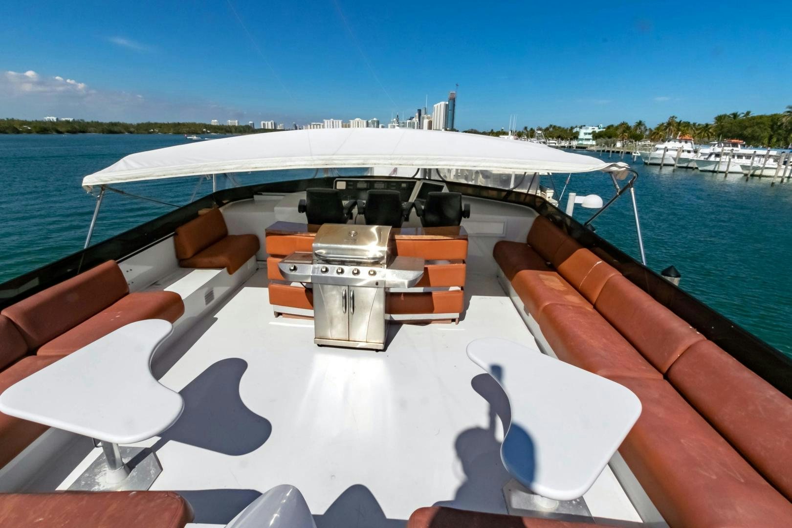 a boat on the water aboard AUDACITY Yacht for Sale