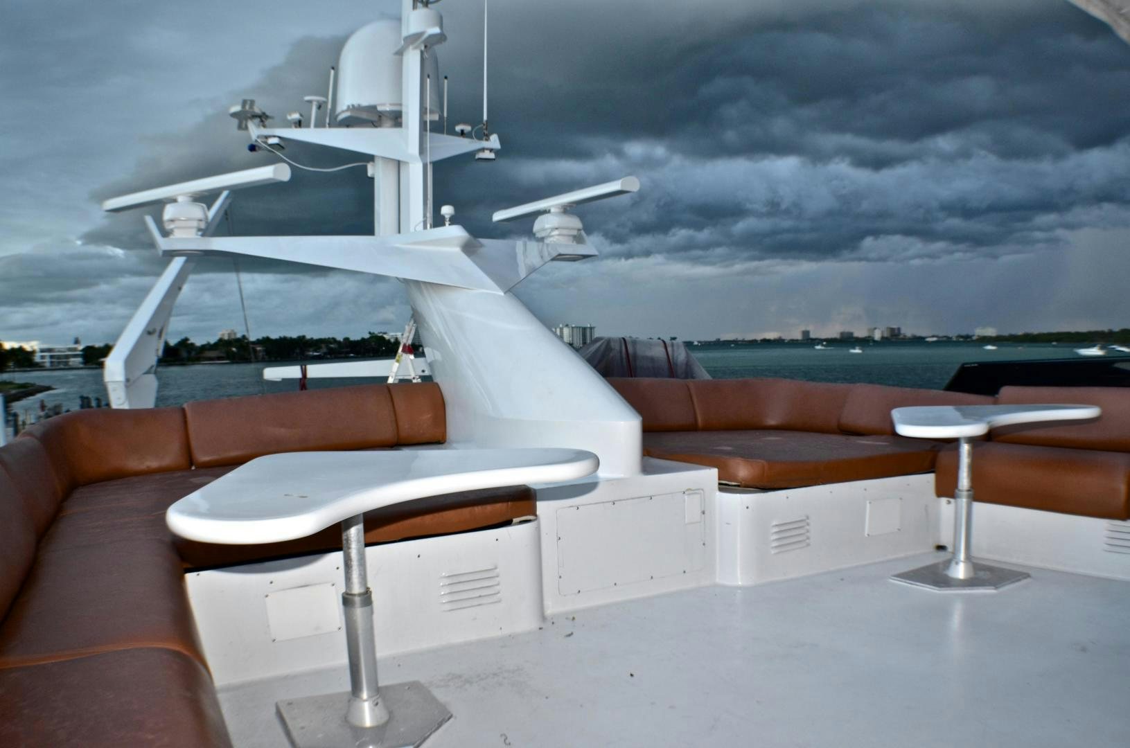 a boat on the water aboard AUDACITY Yacht for Sale