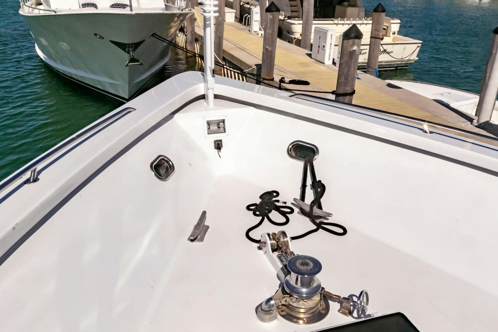 a boat with a satellite dish aboard AUDACITY Yacht for Sale