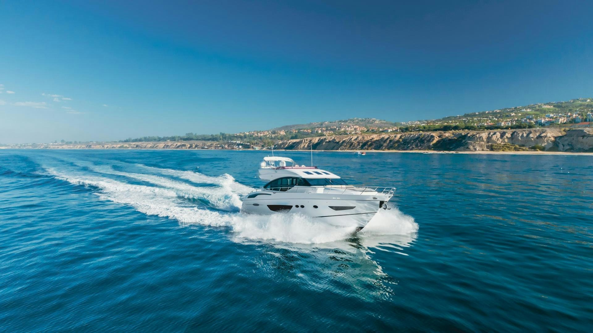 a boat on the water aboard SEXSEA Yacht for Sale
